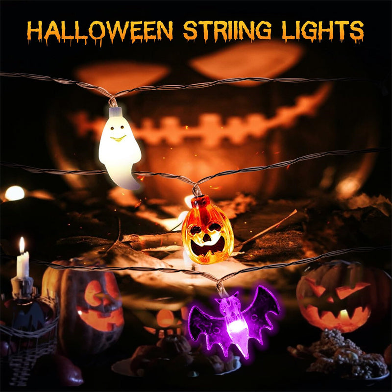 LED Halloween Pumpkin Spider Bat