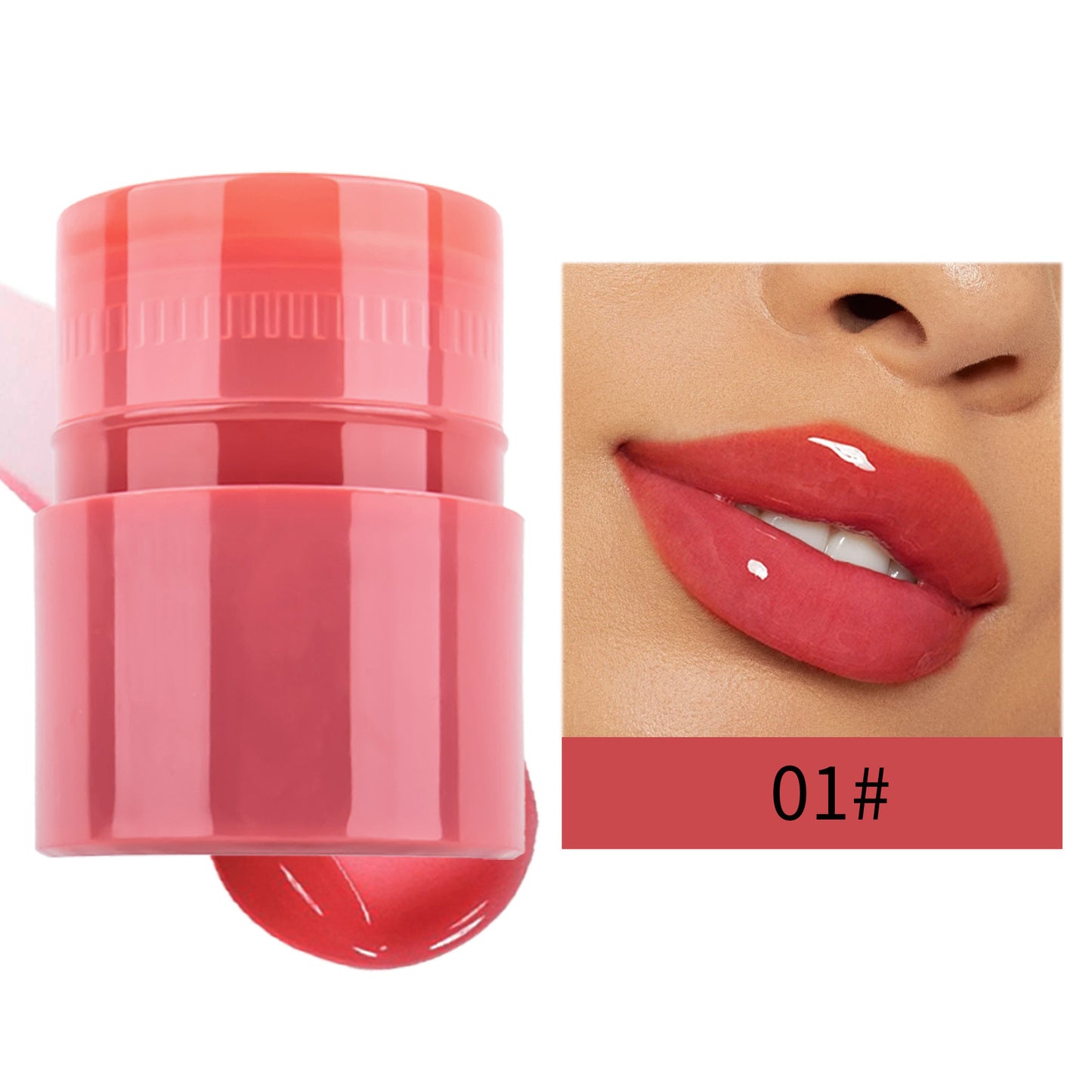 Twist Lipstick 6 Colors Rich Moist Transparent Moisturizing