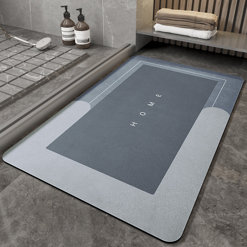 Cushion Bathroom Sliding Foot Mat