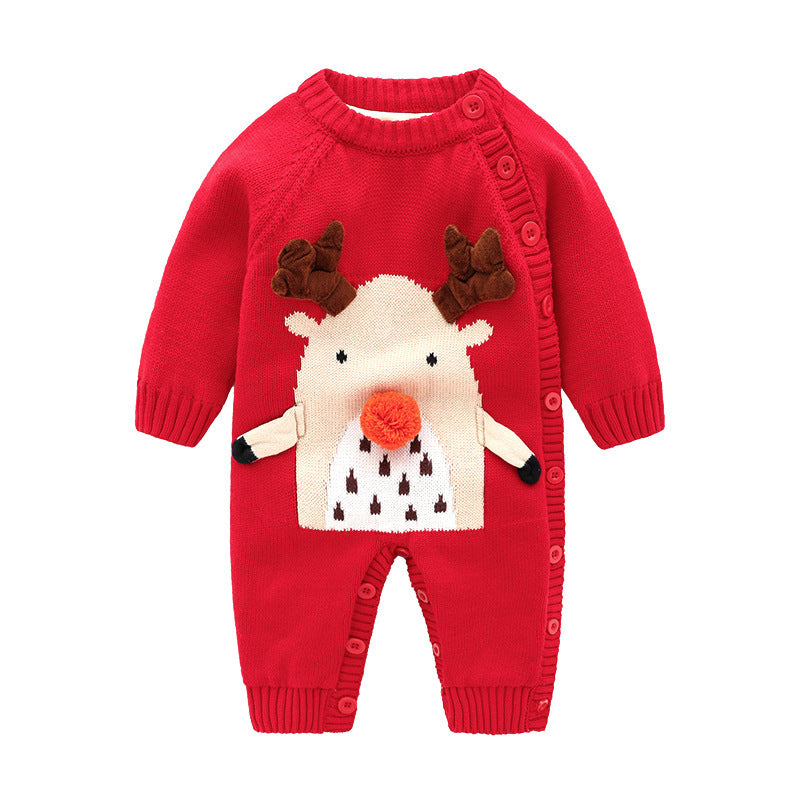 Newborn Baby Clothes Baby Crawling Clothes