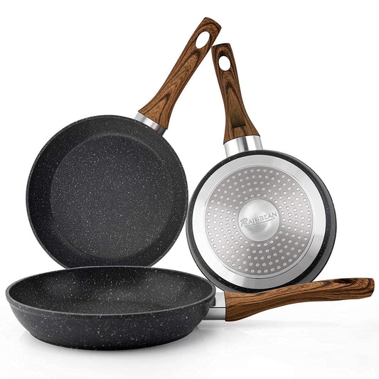 Frying Pan Set 3-Piece Nonstick