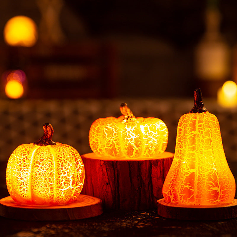 New Halloween Pumpkin Lantern Simulation Pumpkin LED lamp