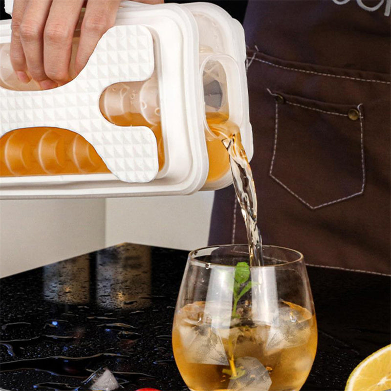 2in1 Portable Silicone Ice Ball Mold