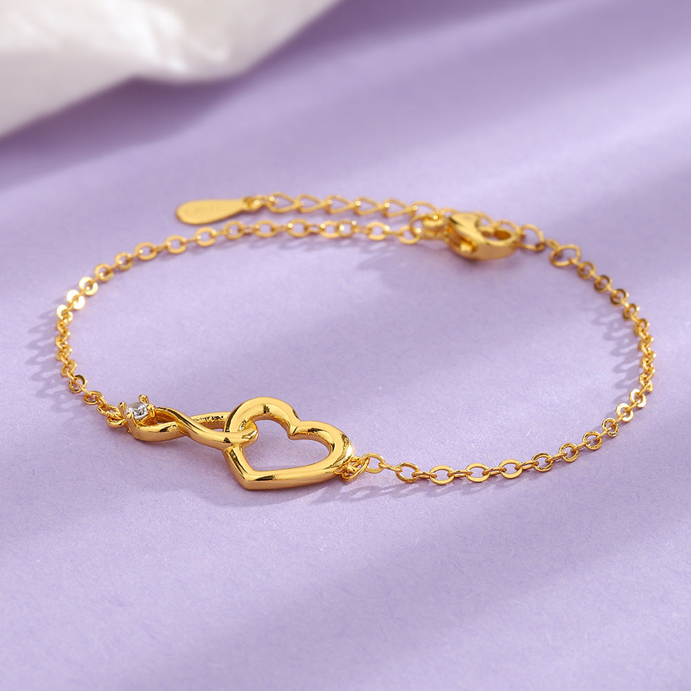 Heart-shape Bracelet Fashion Jewelry Versatile