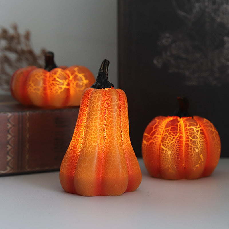 New Halloween Pumpkin Lantern Simulation Pumpkin LED lamp