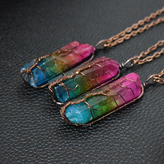 Crystal Pillar Pendant