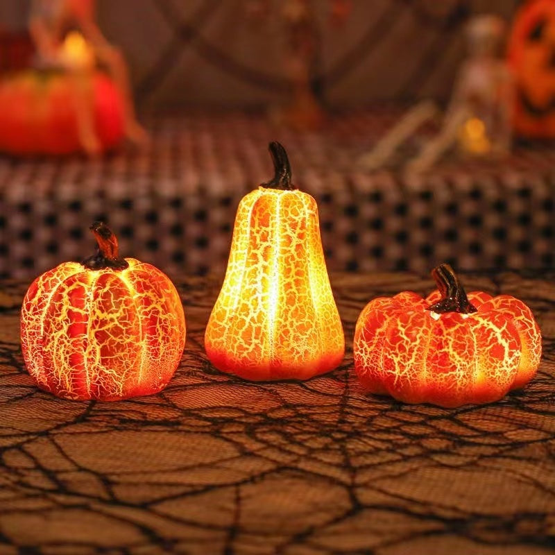 New Halloween Pumpkin Lantern Simulation Pumpkin LED lamp