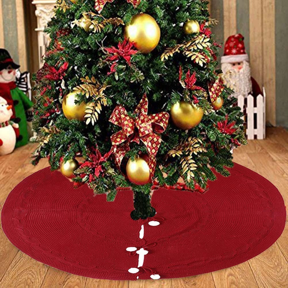 Christmas tree skirt decoration