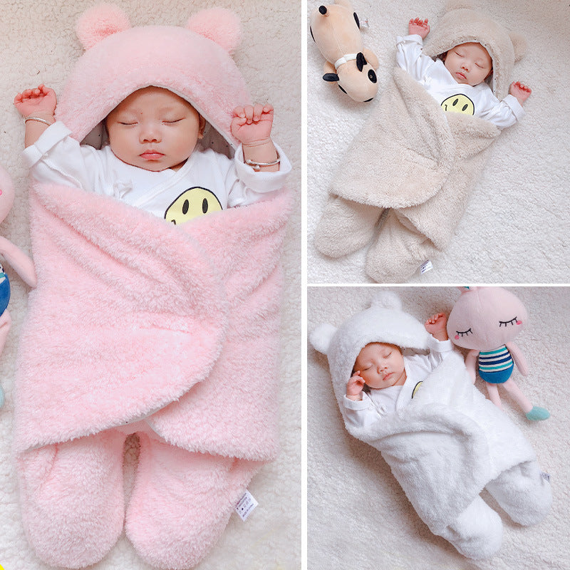 Newborn Baby Winter Swaddle Blanket