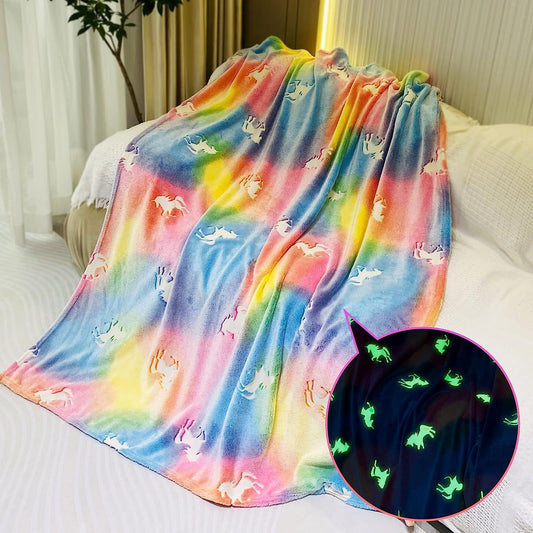 Glow In The Dark Throw Blanket