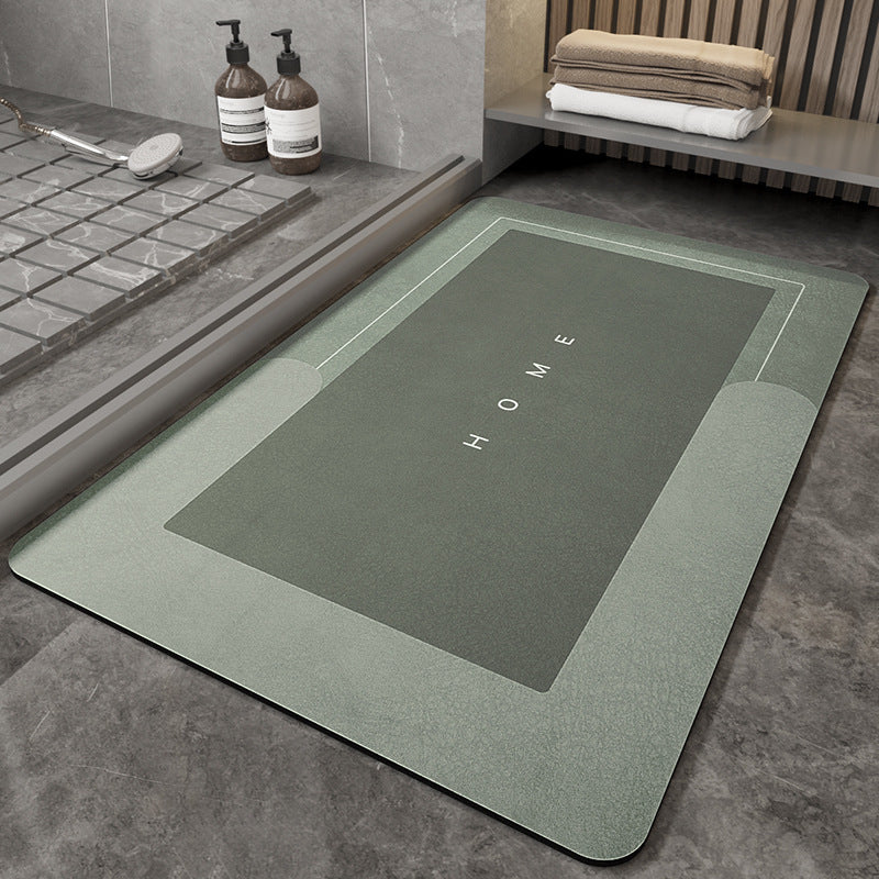 Cushion Bathroom Sliding Foot Mat