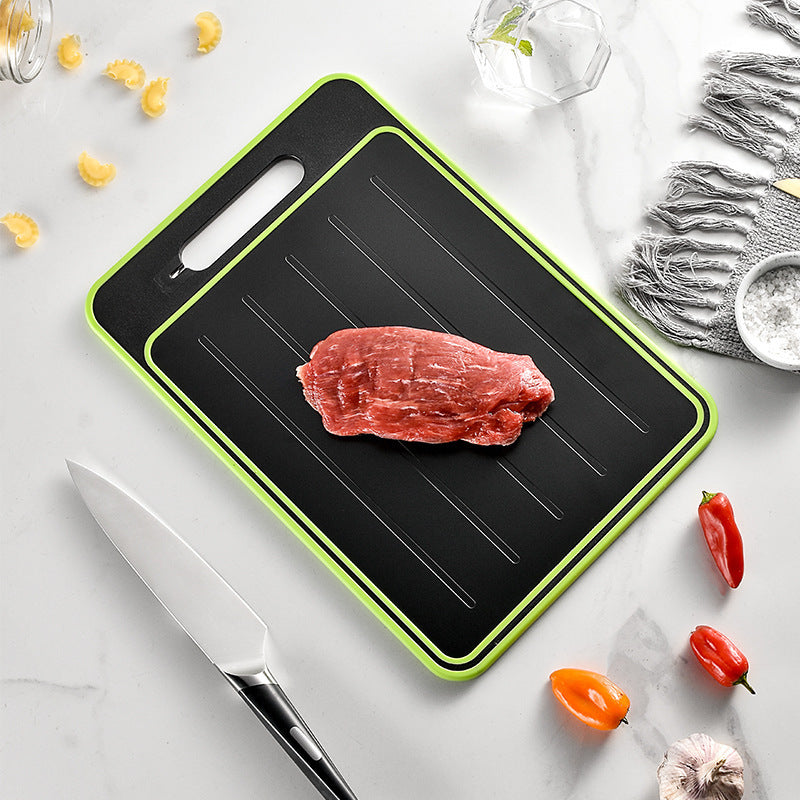 Double-side Cutting Board With Defrosting