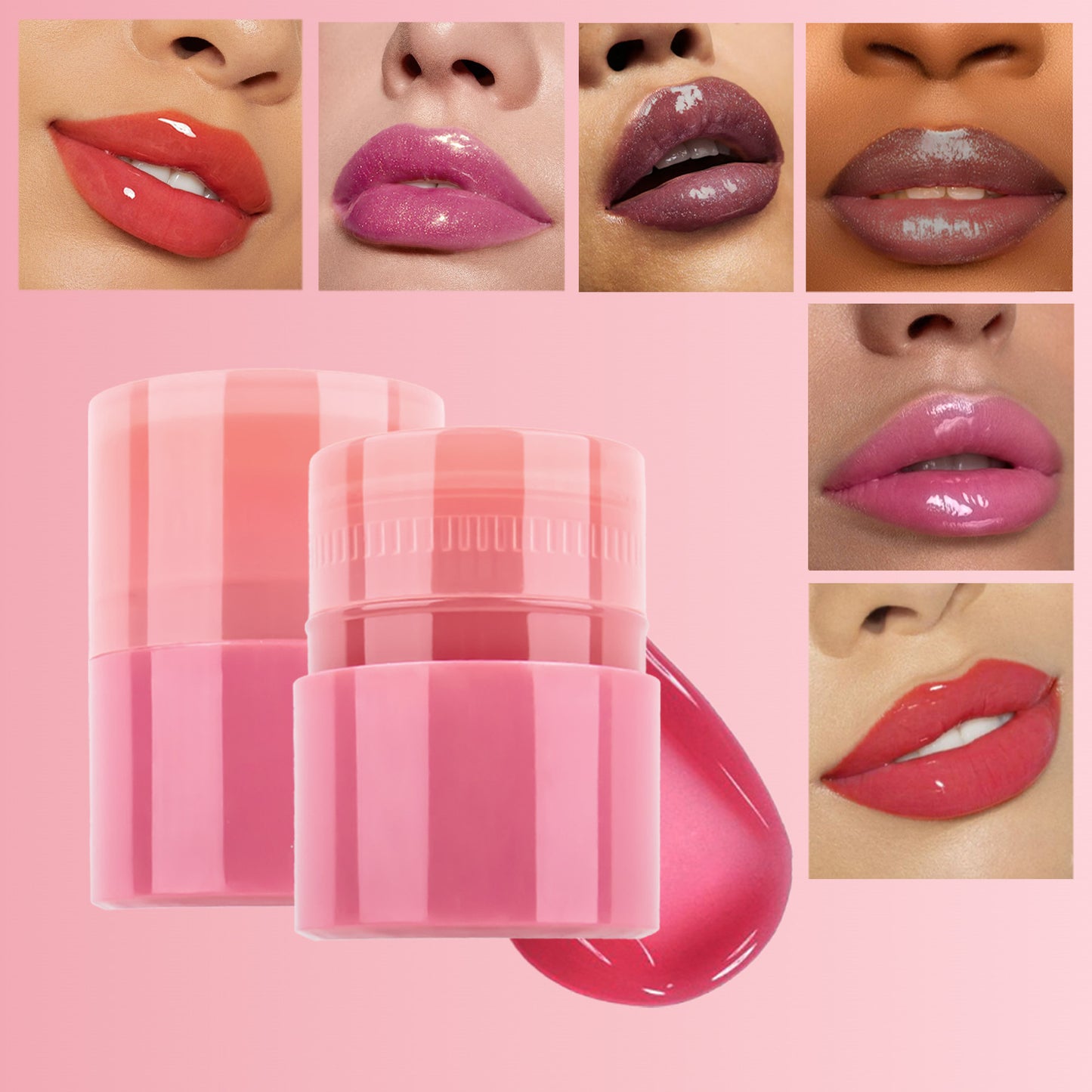 Twist Lipstick 6 Colors Rich Moist Transparent Moisturizing