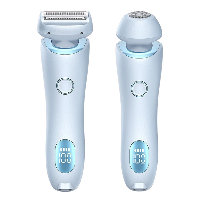 2 In 1 Hair Removal Epilator USB Rechargeable Trimmer Women