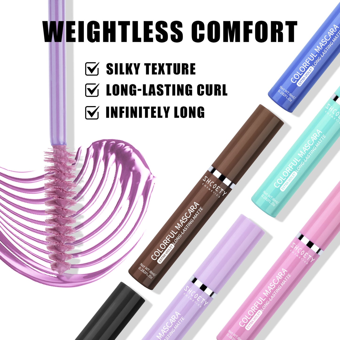 Color Mascara Waterproof