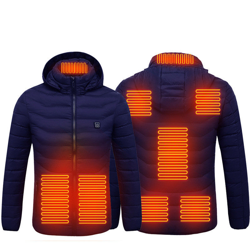 New Heated Jacket Coat USB Electric