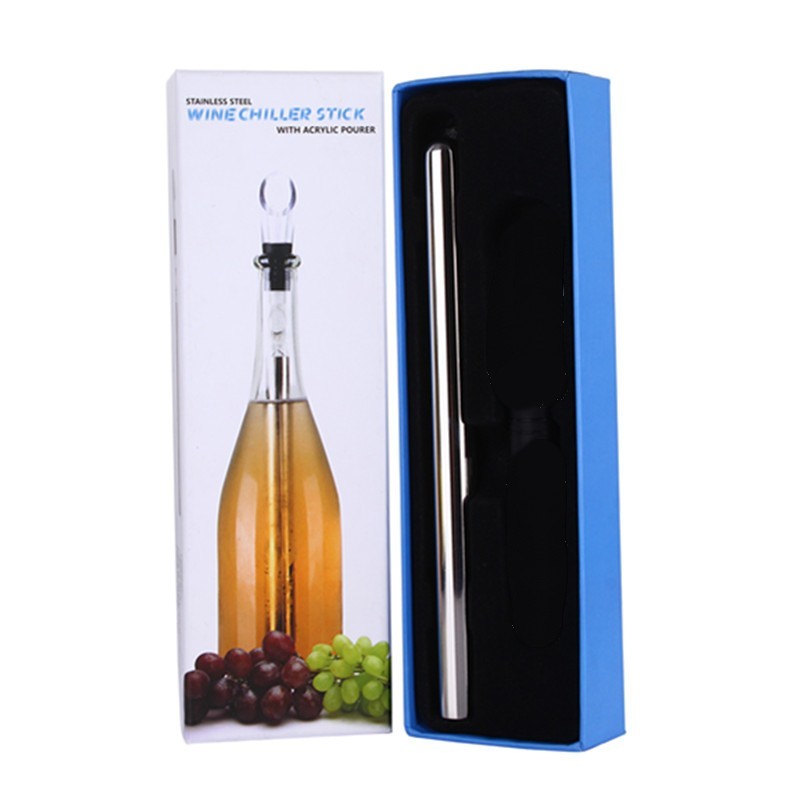 Wine Bottle Cooler Stick Stainless Steel