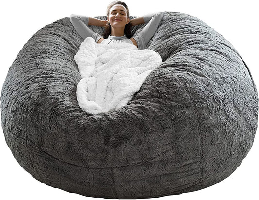 A Full Bean BagChair Cushion