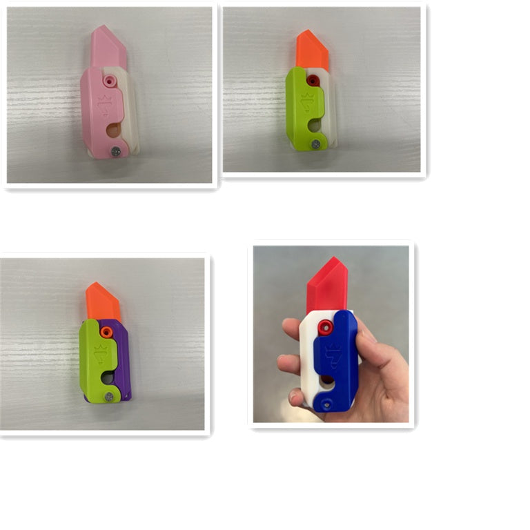 3D Printing Gravity Cub Jumping Small Radish Knife