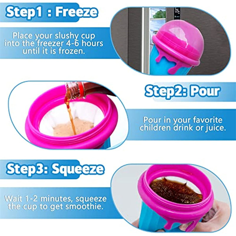 500ml Large Capacity Slushy Cup Summer Squeeze