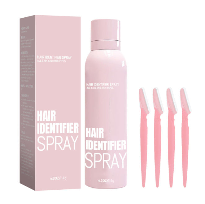 Hair Identifier Spray Set For Face Shaving