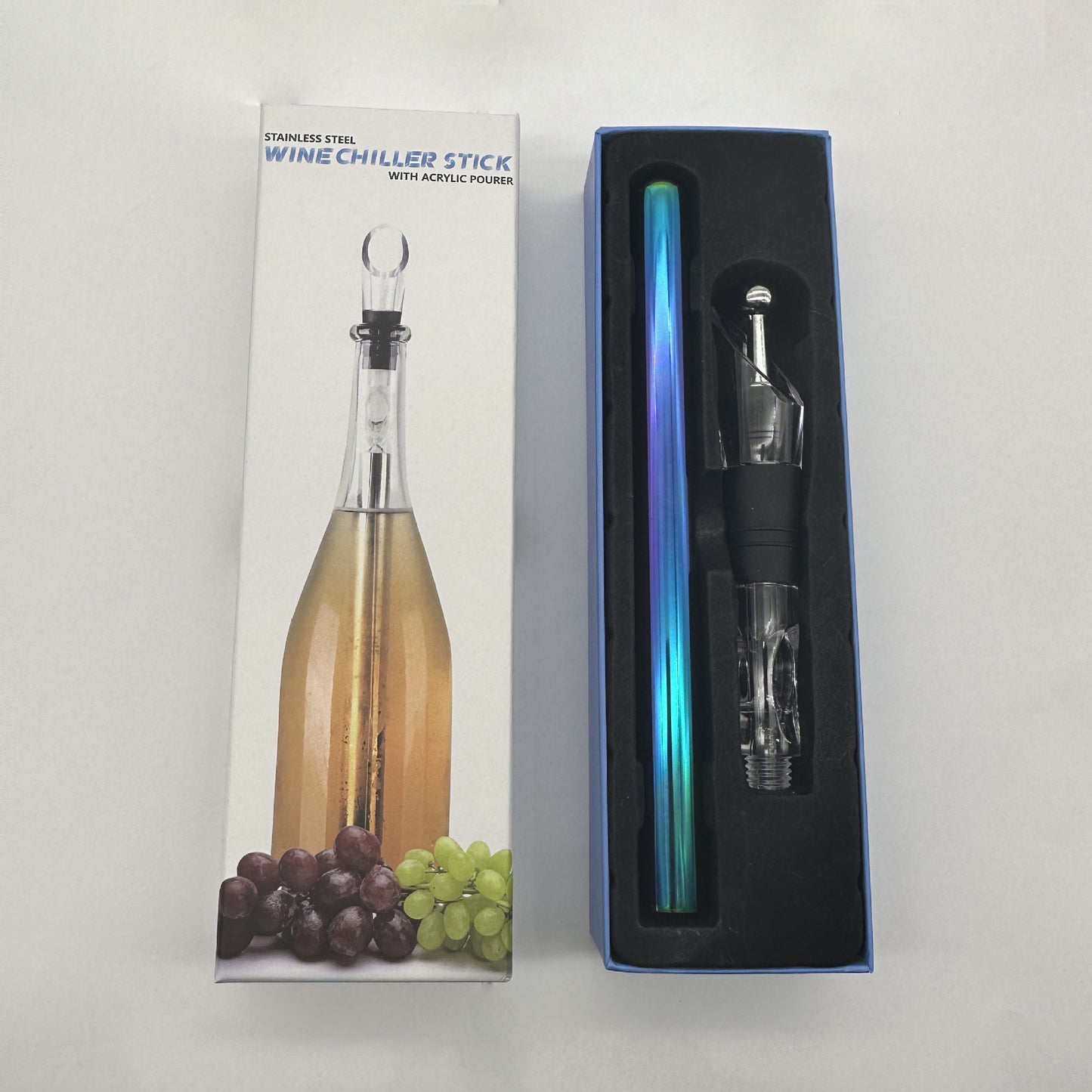 Wine Bottle Cooler Stick Stainless Steel