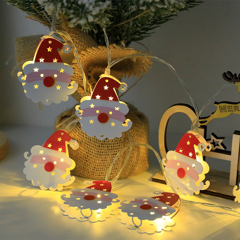 Christmas LED Light String Santa Claus