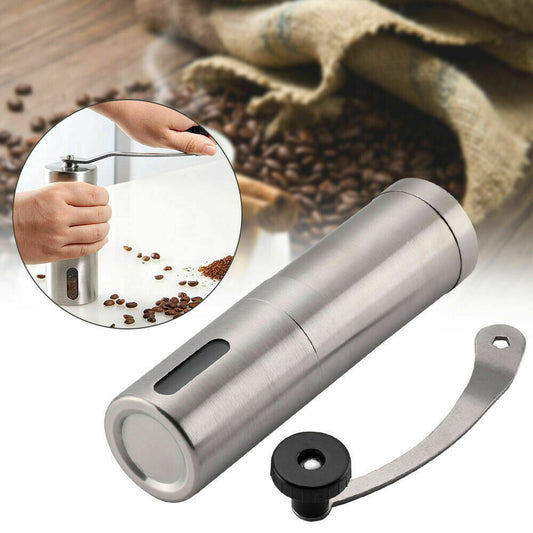 Hand Crank Grinder Coffee Beans Stainless Steel