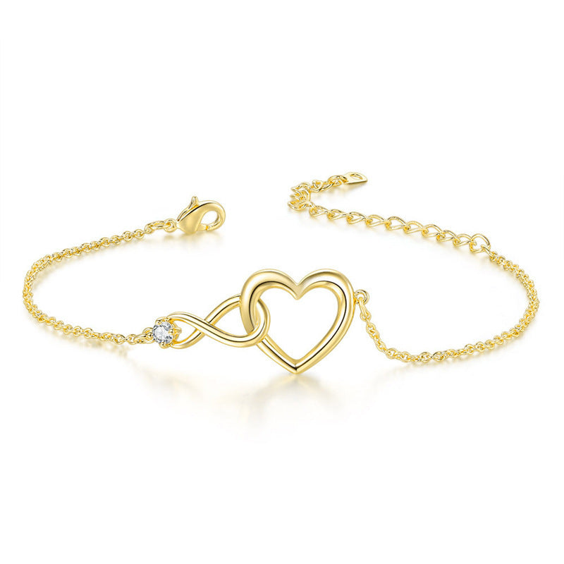 Heart-shape Bracelet Fashion Jewelry Versatile