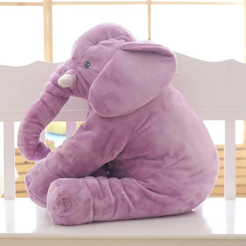 Soft Comfort Elephant Plush Pillow