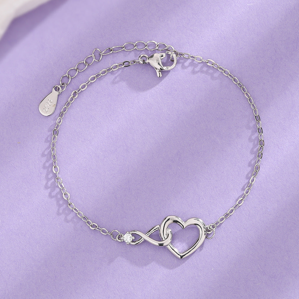 Heart-shape Bracelet Fashion Jewelry Versatile