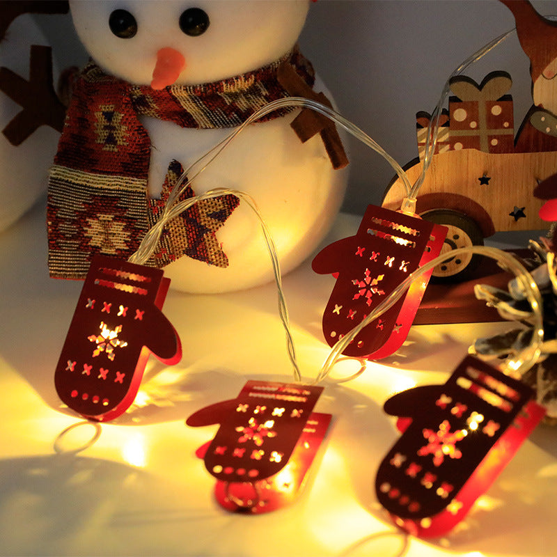 Christmas LED Light String Santa Claus