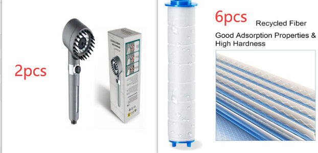 3 Modes Shower Head High Pressure Showerhead