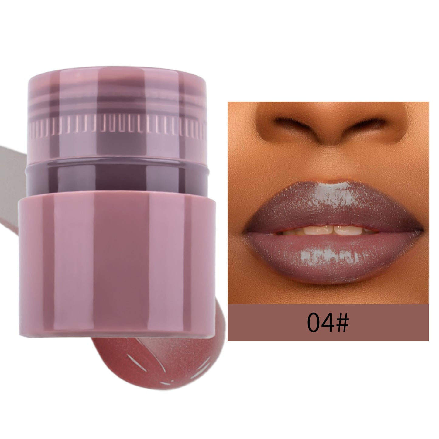 Twist Lipstick 6 Colors Rich Moist Transparent Moisturizing