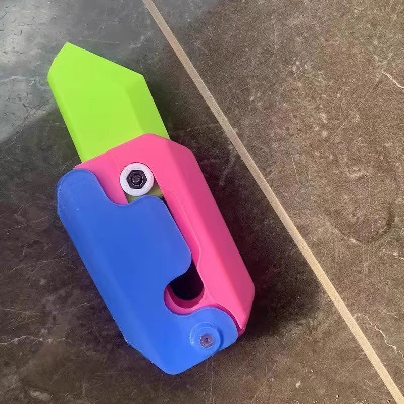 3D Printing Gravity Cub Jumping Small Radish Knife