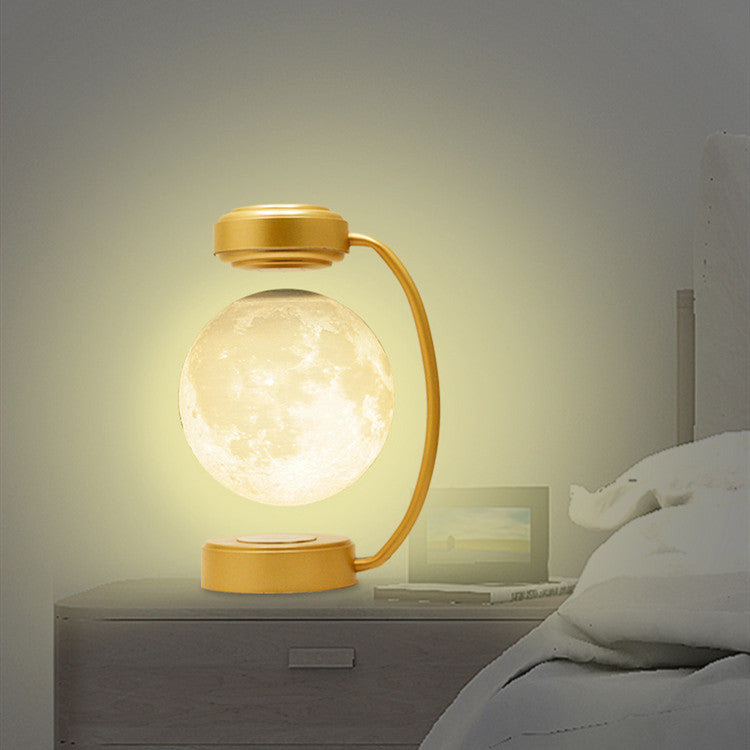 3D LED Moon Night Light Wireless Magnetic