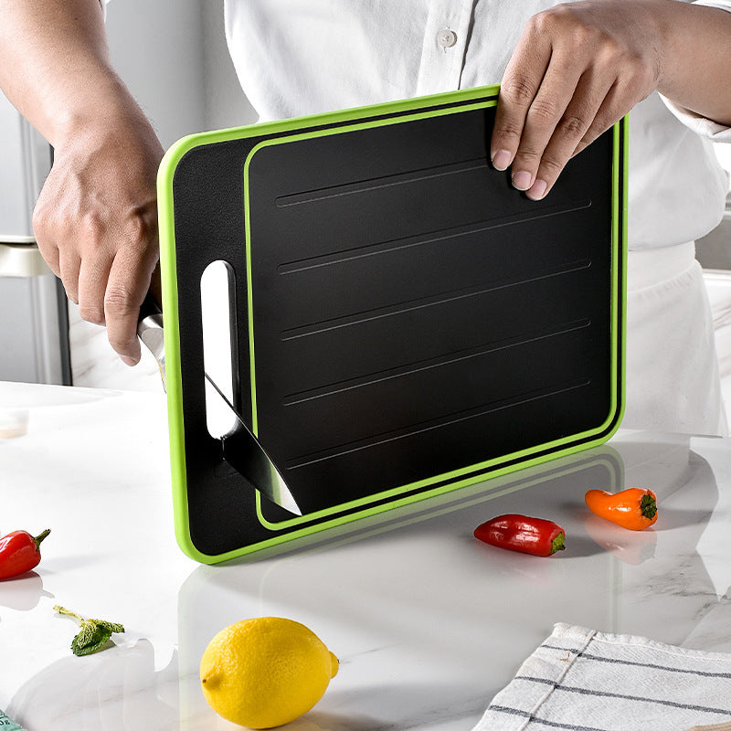 Double-side Cutting Board With Defrosting