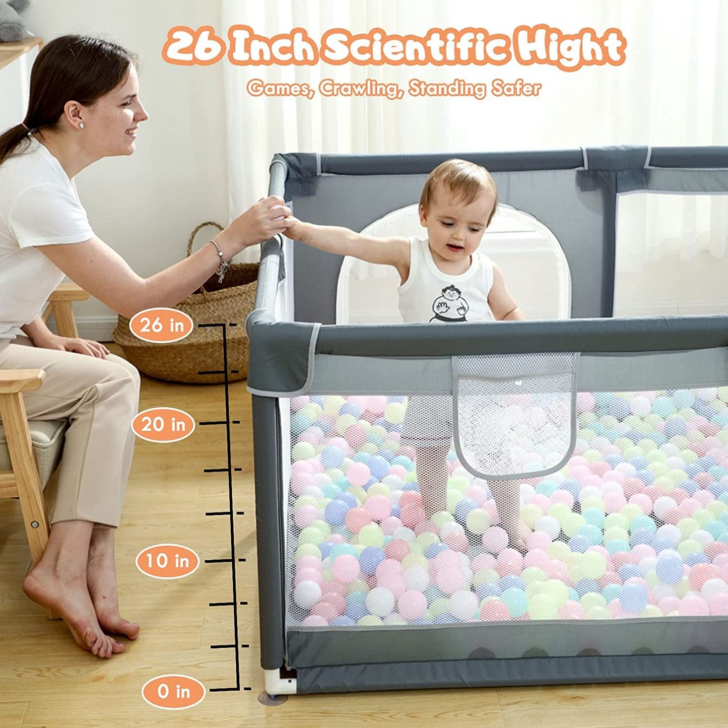 Large Baby Playpen79x71, Extra Large