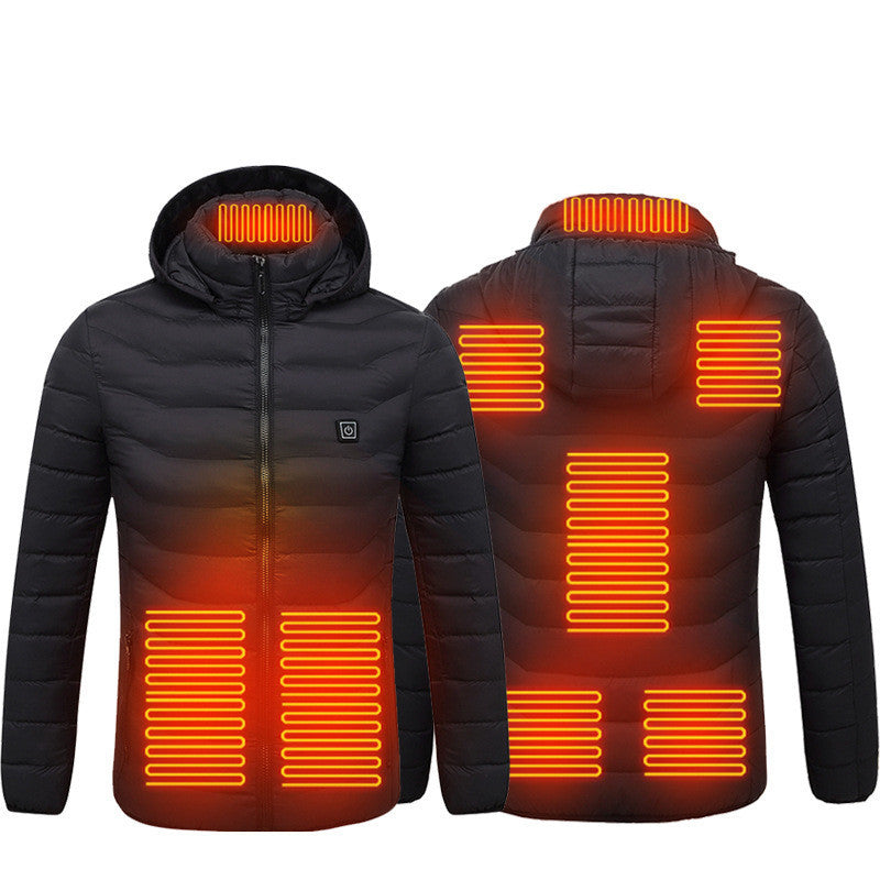 New Heated Jacket Coat USB Electric