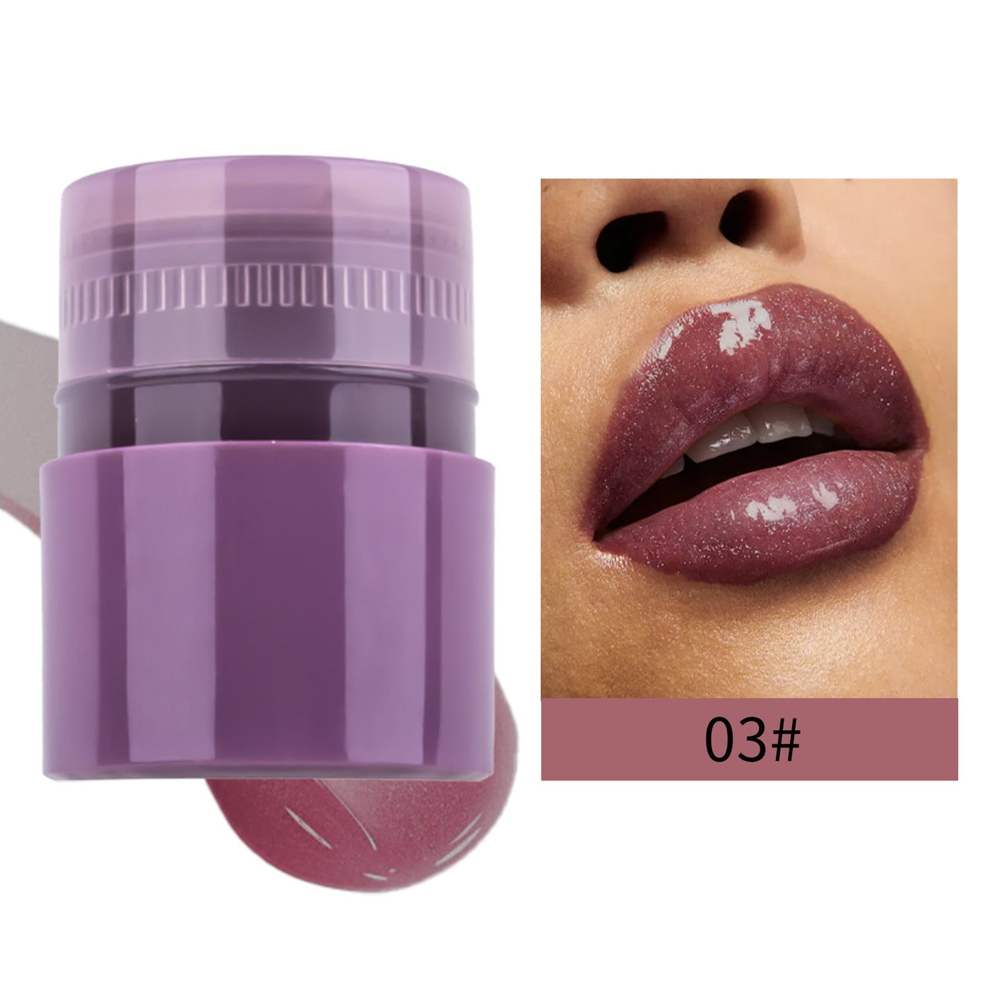 Twist Lipstick 6 Colors Rich Moist Transparent Moisturizing