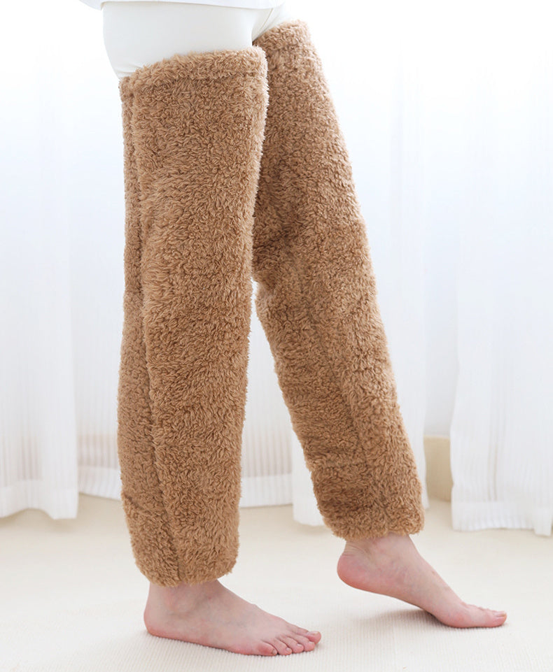 Over Knee High Fuzzy Long Socks Winter