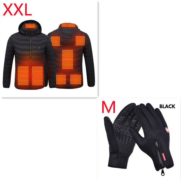 New Heated Jacket Coat USB Electric