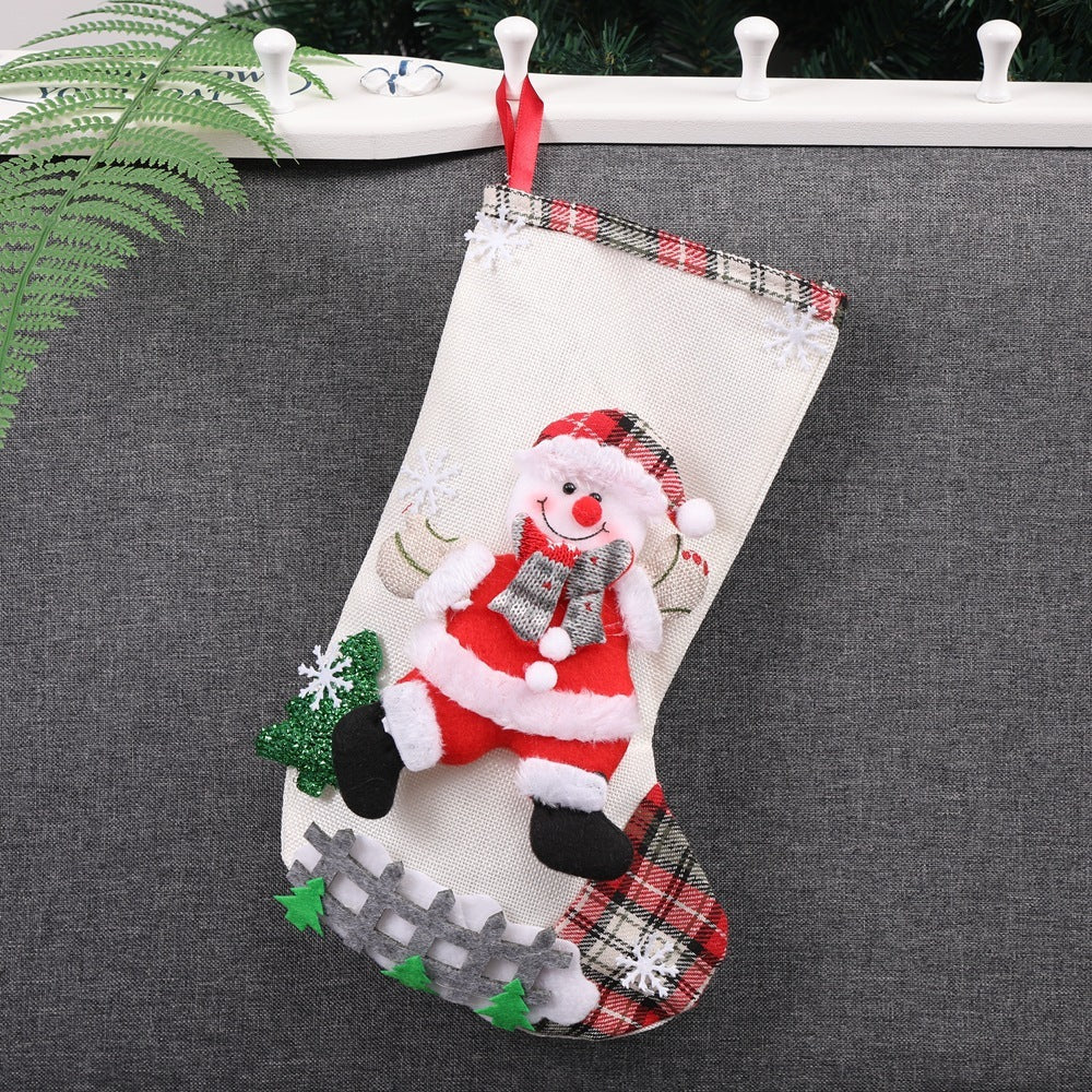 Christmas Decorations Santa Claus Socks