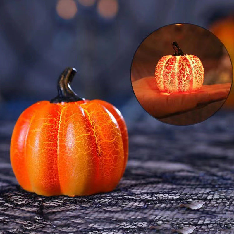 New Halloween Pumpkin Lantern Simulation Pumpkin LED lamp